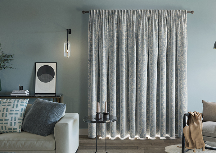 Rolling Hills Velvet, Charcoal - Made to Measure Curtains - Image 7